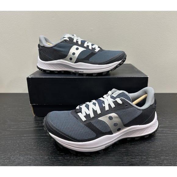 Saucony Shoes - Saucony Trail Running Peregrine 11 Icon Women's Navy / Silver Shoes Size 6 New!
